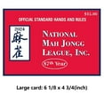 Mah Jongg 2024 Large Size Card, Mah Jongg Cards 2024 Large Print