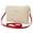 Red, variant on Women Woven Straw Crossbody Bag, Small Summer Beach Straw Clutch Purse With Adjustable Shoulder Strap & Detachable Wristlet Strap For Vacation Daily Use