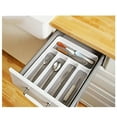 thumbnail image 4 of Silverware Organizer for Kitchen Drawers Classic Silverware Tray Cutlery Tray 6-Compartments Kitchen Organizer Silverware Trays for Kitchen Drawers Silverware Drawer Organizer Tray, 4 of 9