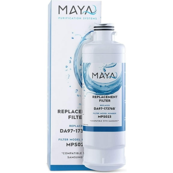 Maya DA97-17376B Refrigerator Water Filter Replacement for Samsung, Compatible with HAF-QIN, RF23M8070SR, HAF-QIN/EXP, DA97-08006C