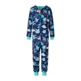 thumbnail image 1 of hirigin Family Matching Christmas Pajamas Romper Cartoon Animals/Letter Snowflake Elk Print Long Sleeve Jumpsuits Sleepwear, 1 of 9