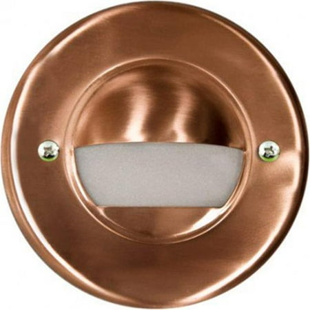 

Recessed Brick Step & Wall Light Copper