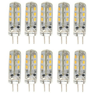 10pcs G4 DC 12V 2.5W 180LM 3000-3500K SMD 2835 24-LED Bulbs Lamps Lights  (Warm White) 