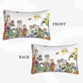 thumbnail image 4 of Bixox Herbs and Wildflowers Printed Pillow Protector,Super Soft Ideal for Home,Guests,Rentals - 20"x30", 4 of 8