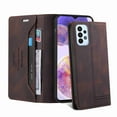 thumbnail image 2 of Dteck Case for Galaxy A23 4G, Synthetic Leather Galaxy A23 4G Wallet Case Credit Card Holder Folio Magnetic Kickstand Shockproof Cover Compatible with Galaxy A23 6.6" 2022 - Brown, 2 of 7