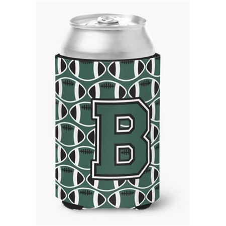 

Letter B Football Green & White Can or Bottle Hugger