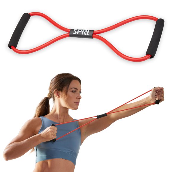 Banda de resistencia SPRI Ultra Toner Figure 8 media roja