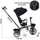 thumbnail image 5 of Carriola tipo Triciclo para Niños Asiento Giratorio 360 JOYKOO Reclinable Luz Sonido Negro, 5 of 7
