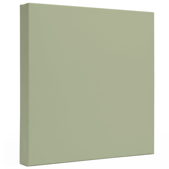 Sage Green Canvas Wall Art for Living Room, Solid Color Poster Print Painting for Bedroom Office Gallery Decoration Wall Pictures Prepare To Hang 12"x12"