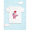 thumbnail image 3 of Bird With Santa Hat T-Shirt Infant -Image by Shutterstock,  24 Months, 3 of 4