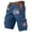 Dark Blue_02, variant on Mens Mermories Day 250th Anniversary Cargo Shorts, Vintage USA Flag Pattern Casual Summer Shorts Cargo Work Pants