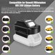 thumbnail image 2 of Adaptador para De.walt 20V y para Mil*wau.kee Batería de 18V Convertir a para Ma.kita 12V Max CXT Ion de Litio BL1021B BL1016 Baterías, Funciona para Ma.kita Herramienta Eléctrica Inalámbrica de 1..., 2 of 7