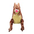 thumbnail image 2 of Sonducket de dinosaurio de gran capacidad de algodón, libros de viaje y tableta, muñeca, bolsa de felpa, teléfono de habitación amplia Mochilas Marrón, 2 of 6