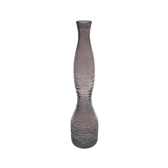 S/2 Akule Vases en Verre Fumé 20 Po