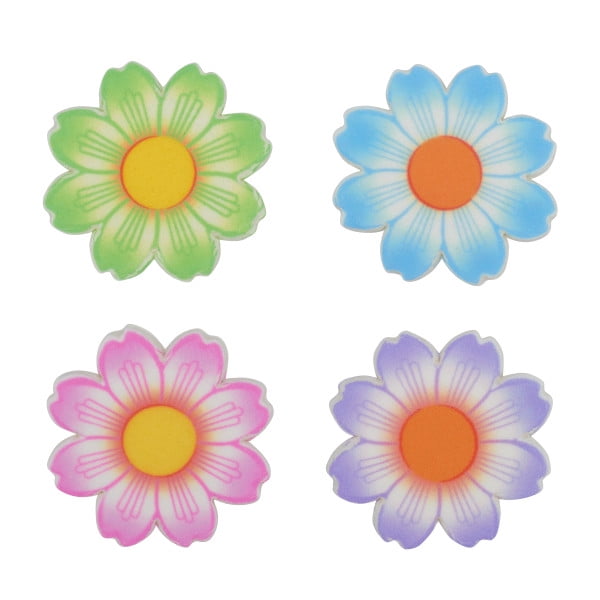 Sweet Décor™ Edible Cake Decorations Daisies (12 pieces)