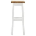 thumbnail image 5 of vidaXL Bar Stools 2 pcs Solid Oak Wood, 289219, 5 of 5