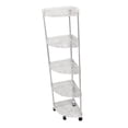 thumbnail image 2 of Siruishop Rolling Storage Cart Kitchen Shelf Organizer Multi Layer Bathroom Standing Shelf for Cabinet Kitchen Laundry Rooms Countertop 5 layer, 2 of 8