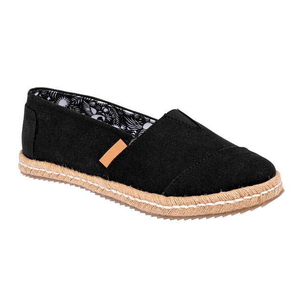 Alpargatas Marca RBCOLLECTION Exterior Textil Color Negro RBCOLLECTION 117059