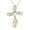 A Cross Moonstone Gold, variant on Cross Necklace 925 Sterling Silver Turquoise Celtic Knot Pendant Celtic Religious Jewelry Irish Gifts for Women