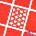thumbnail image 2 of Whats Up Nails -Maple Leaves Vinyl Stencils Nail Art Design, 2 of 4