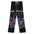 thumbnail image 3 of Las Vegas Women's Pajamas Pajama Pants Women's Sleepwear Lounge Sleep Bottoms Stretch with Pockets, 3 of 7
