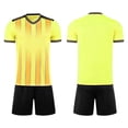 thumbnail image 4 of Unisex Youth Boys Soccer Set Athletic Team Uniform Quick Dry T-Shirt and Shorts Sports Tracksuit, 4 of 5
