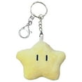 thumbnail image 1 of EIMELI Star Keychain Bag Accessories Adorable Cartoon Star Plush Keychain Colorful Hanging Doll Pendant for Backpacks Couples Soft, 1 of 5