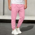 thumbnail image 6 of HAOTAGS Fleece-Lined Sweatpants for Boys & Girls Elastic Waist with Functional Side Pockets, Warm & Stretchy Joggers Pink Size 13, 6 of 7