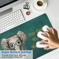 thumbnail image 5 of Gaming Mouse Pad, Desk Pad with Non-Slip Base Extended Large Mouse Pad XXL Keyboard Mouse Pad Desk Mat On Top of Desks for Work, Game, Office, Home - Funny Worlds (31.5x15.7 in), 5 of 5