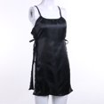 thumbnail image 2 of VISgogo, lencería Sexy para mujer, sin mangas, Color puro, vestido de encaje con tirantes, ropa de dormir dividida, picardías, camisón VISgogo moda, 2 of 7