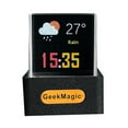 thumbnail image 2 of Smart WiFi Mini Weather Station Clock, Desktop Digital Clock with Color LCD Display for Real-Time Weather Forecast, Temperature & Humidity, Modern Tech Gadget for Home & Office, 2 of 9