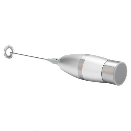 Battery Powered Handheld Electric Milk Frother Coffee Foam ...