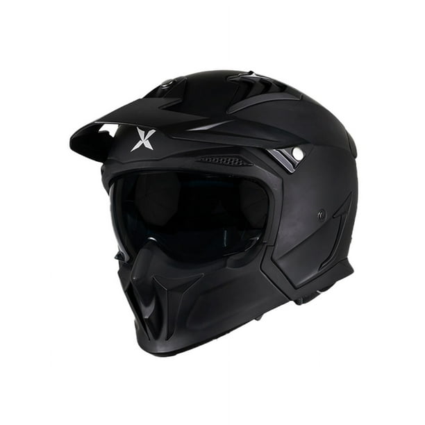 Casco Integral Visera Oscura Casco Casco Moto Hombre Casco