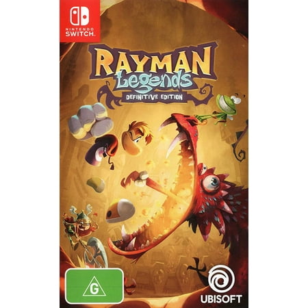 Rayman Legends Definitive Edition (Nintendo Switch) Run, Jump & Smack your way through 100+ maps