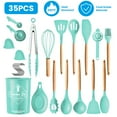 thumbnail image 4 of 35Pcs Kitchen Cooking Utensils Set Spatula Set Baking Utensil Set Kitchen Accessories Necessities with Holder Egg Whisk Separator Tong Turner Spoons Cups, 4 of 12