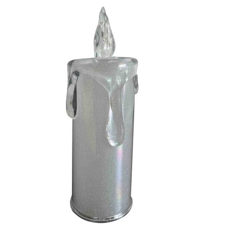 

Christmas Decoration Simulation No Open Flame Candle Light Desktop Decoration Night Light Seasonal Lighting A