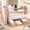 Rose Gold, variant on Desk File Organizer, 2 Tier Stackable Desktop Paper Letter Tray with Handle, Office Desk Accessories & Workspace Organizer, White, 1 Pack