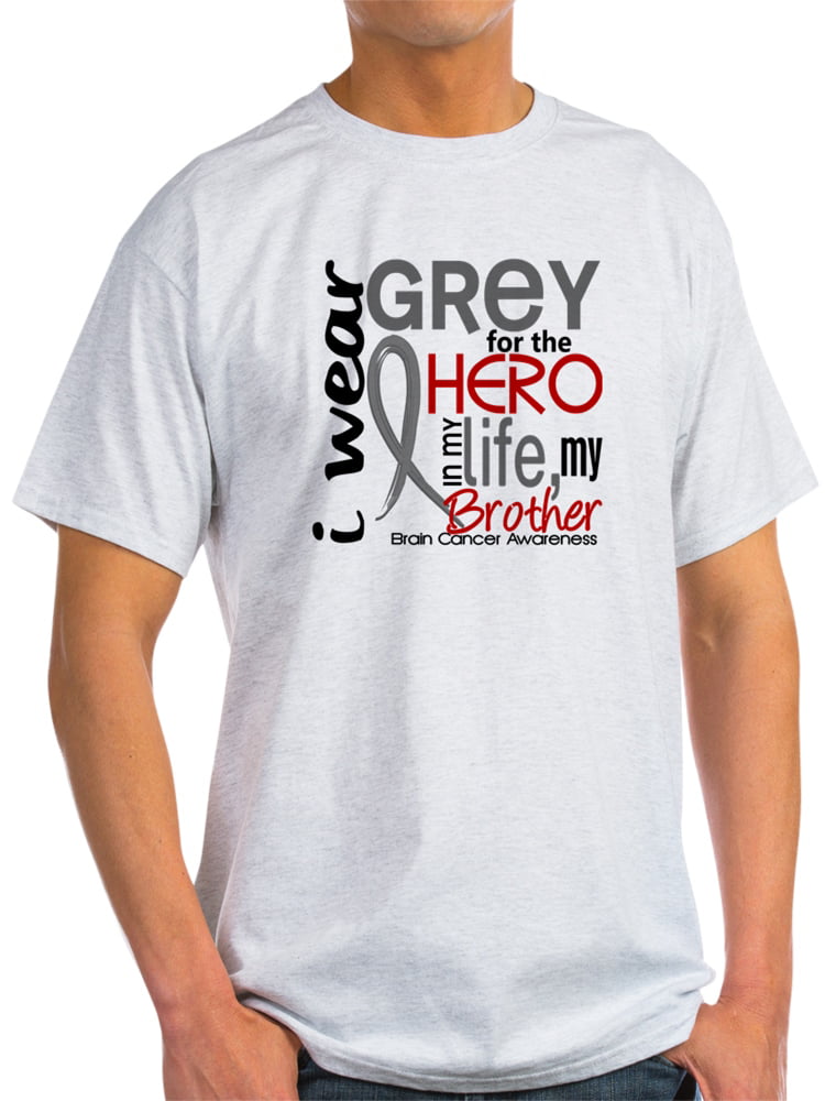 662291919 CafePress Hero In Life 2 Brain Cancer Light T Shirt Light T-Shirt 