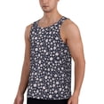 thumbnail image 2 of Haiem Daisies Flowers Men Workout Tank Top Gym Bodybuilding Sleeveless Muscle T Shirts Athletic Tank Breathable Workout Shirt-XX-Large, 2 of 9