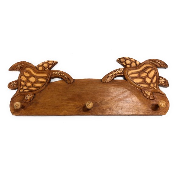 2-Honu Hanger 20" w/ 3 Pegs - Hawaii Decor Accents | #dpt510650