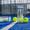 thumbnail image 4 of Pack 5 Botes de 3 pelotas Head Padel Pro+ 15 Pelotas amarillo, 4 of 4
