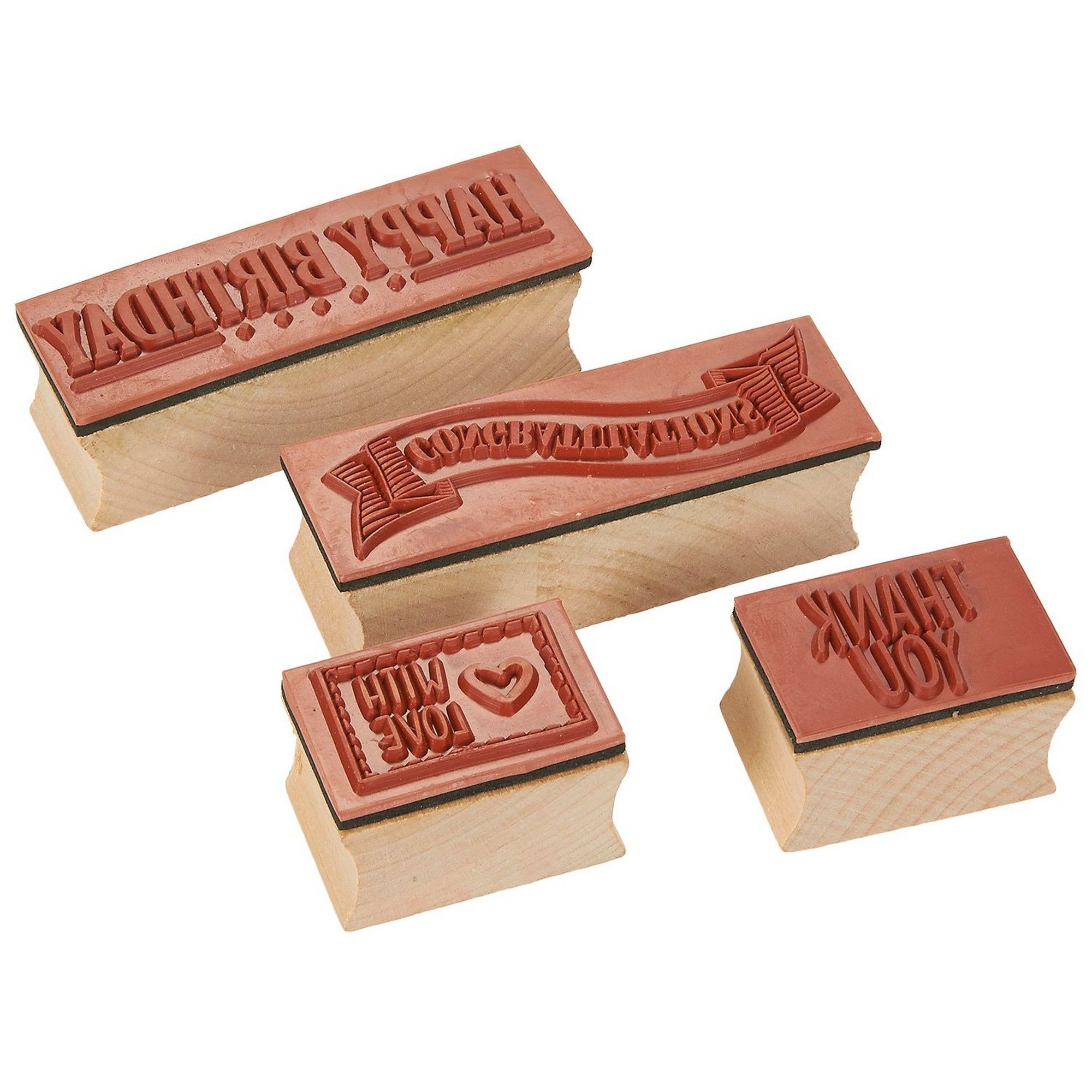 Lot supply. Rubber stamp Wood.