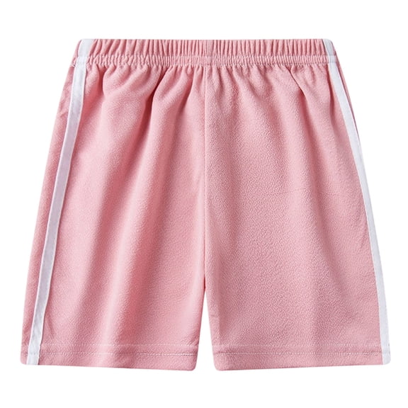 JOANKDMI Soccer Shorts Boys Knee Length Kids Elastic Waisted Straight Leg Wide Fit Sports Breathable Teens Bottoms Sports Running Workout Shorts