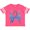 Football Pink and White, variant on Inktastic Thyroid Cancer Awareness with Butterfly Ribbon Words Boys or Girls Toddler T-Shirt