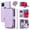 Purple, variant on Furiet Argyle Wallet Case for Motorola Moto G 5G 2020 with Wrist/Shoulder Strap Card Slot Zipper Purse Luxury PU Leather Card Holder Stand Checkered Phone Cover for G5G 5 G G5 Women Girls Rose Gold