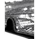 thumbnail image 5 of Blusa de lentejuelas Allegra K Disfraz de navidad sin mangas Negro Plata XS, 5 of 5