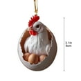 thumbnail image 3 of WEGFTDUOP Christmas Happy Farm Christmas Eggs Baby Animals Ducks Dinosaur Snake Eggs Christmas Ornaments Christmas Tree Pendant, 3 of 6