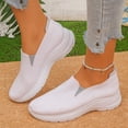 thumbnail image 2 of Breathable Mesh Solid Women's Casual Shoes Everyday Comfort Lightweight Appeal Summer Walking -On Flat Sandals, 2 of 8