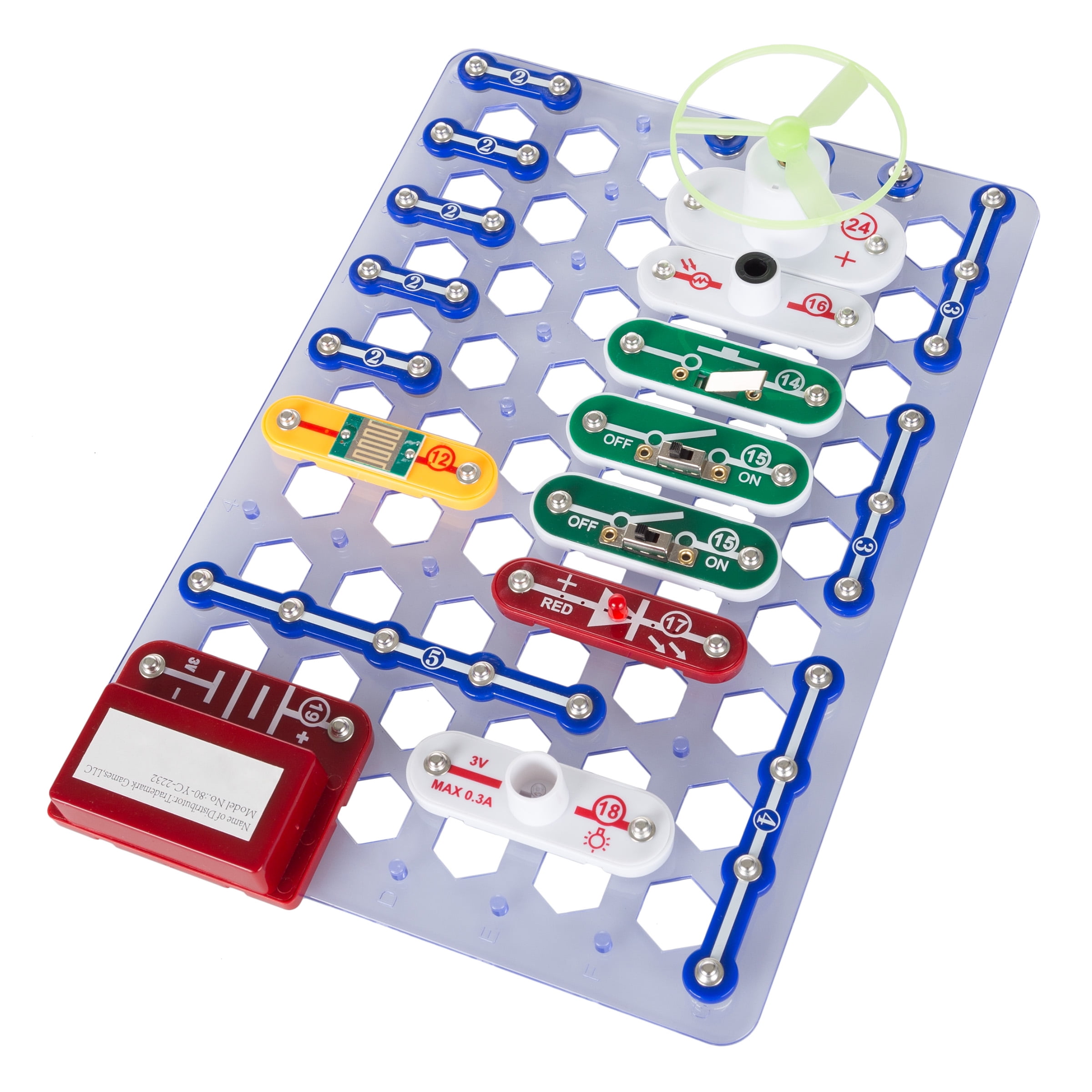 children's electrical circuits kit