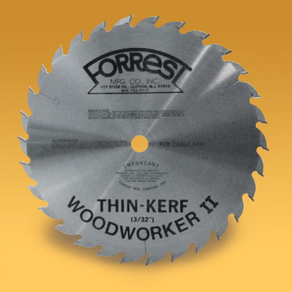 Forrest-WW10407100 Woodworker II 10In x 40T Blade - Walmart.com